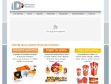 Tablet Screenshot of idproducoes.com.br